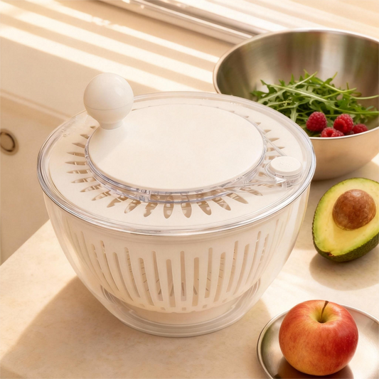 Household Premium Multifunctional Bpa Free Drain Lettuce and Vegetable Salad Spinner for Home Kitchen