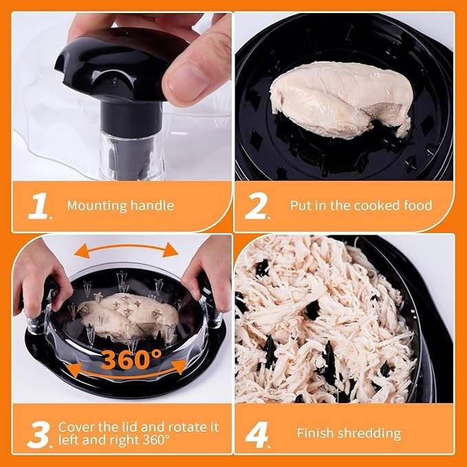 Chicken Brest Shredder Machine Large Chicken Shredder Tool Twist
