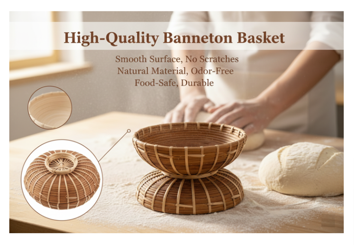 Handcrafted Cane Basket / Banneton